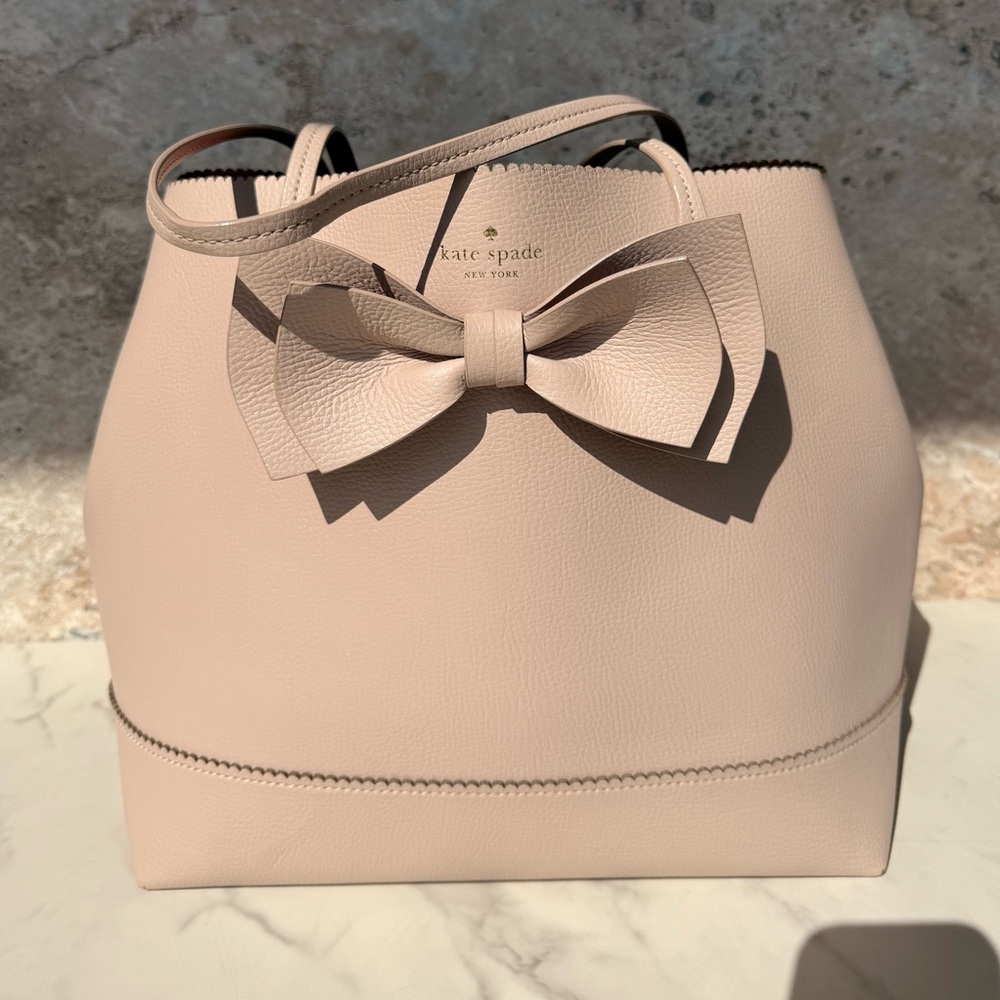 Kate Spade Cream Bow Shoulder Bag
